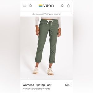 Vuori Ripstop Pants